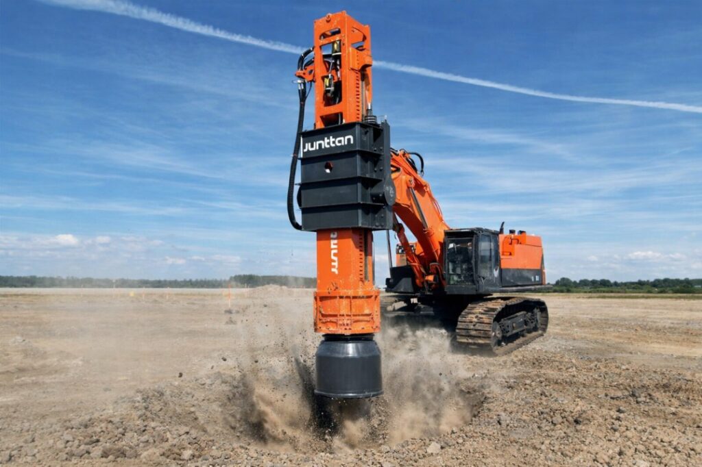 Dynamic Compaction in action