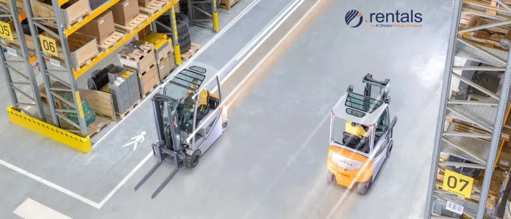 Forklift rental solutions for warehouse operations UAE