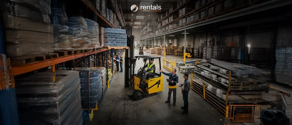 Forklift rental in Dubai with STILL and Hyundai forklifts for warehouse and industrial operations