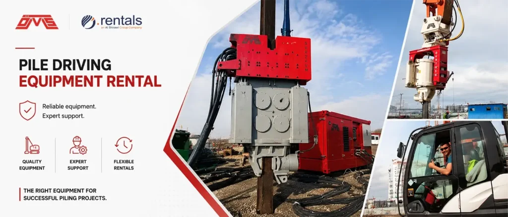 OMS pile driving equipment in UAE