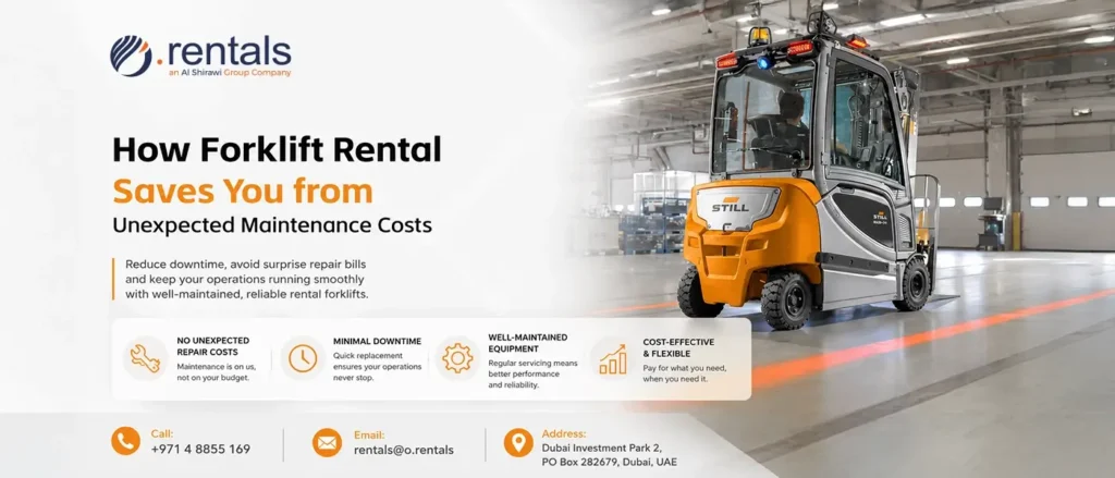 Long-Term Forklift Rental in Dubai