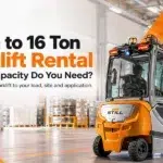 1 ton to 16 ton forklift rental