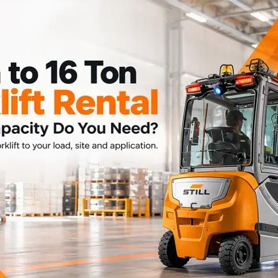 1 Ton to 16 Ton Forklift Rental: Which Capacity Do You Need?